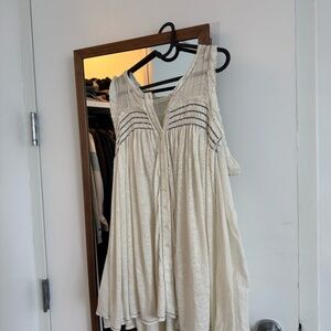 Free People White Indie Dress